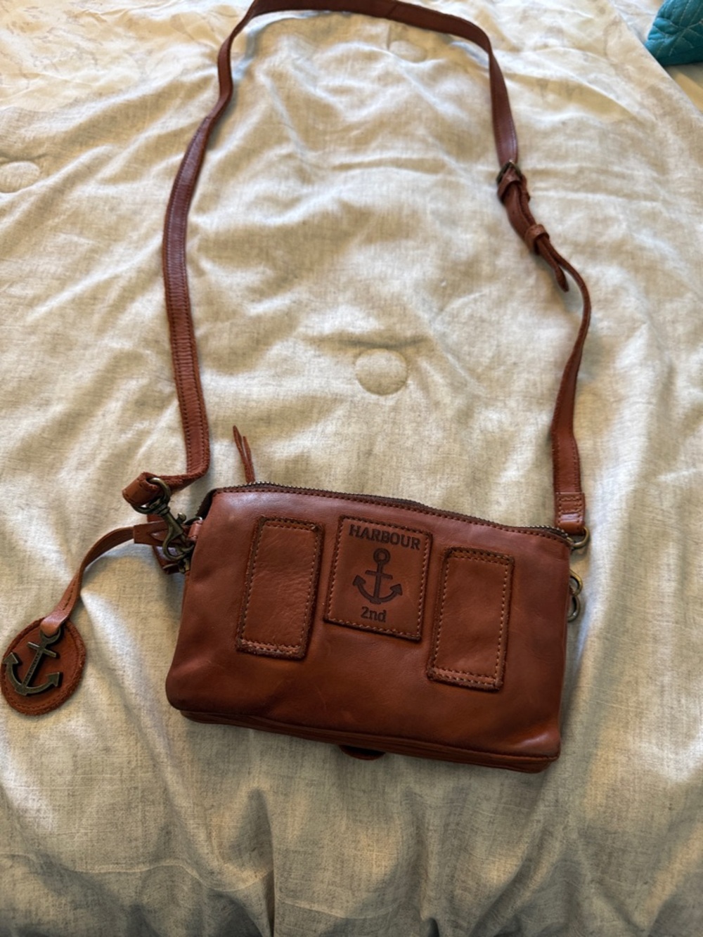 Harbour 2nd Brown Leather Crossbody Bag